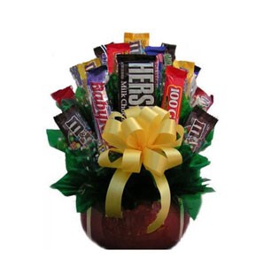 Assorted chocolate basket