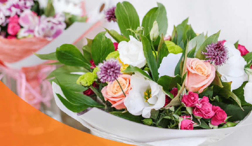 Two colorful bouquets